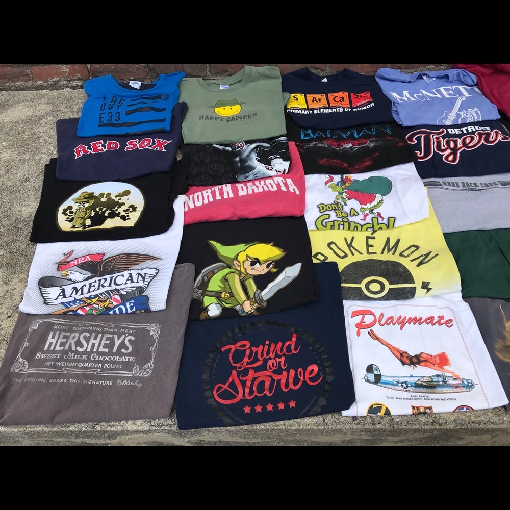 ❌SOLD❌. Wholesale lot of 25 Vintage Y2K T-Shirts - Picture 2 of 8